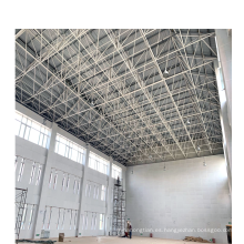 Estructura de acero prefabricada Diseño de marco de espacio Basketball Sports Hall Warehouse
